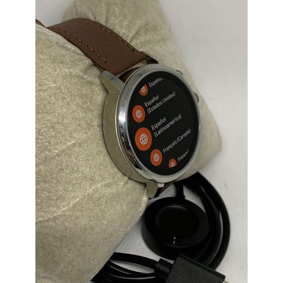 Fossil Gen 4 Authentic Digital Dial Smart Watch Custom Band FTW6017 BA201 - Picture 4 of 12